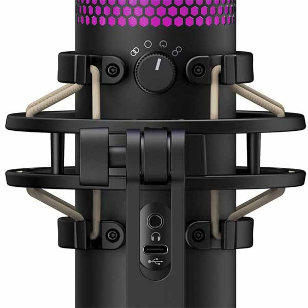 HyperX QuadCast S RGB – USB Condenser Gaming Microphone – TechCure India