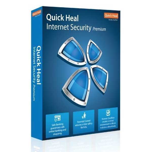 Quick Heal Internet Security Latest Version - 10 PCs, 1 Year (DVD) – TechCure India