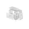 DEEPCOOL CH260 MATX Mini Tower Cabinet ( White ) - 3