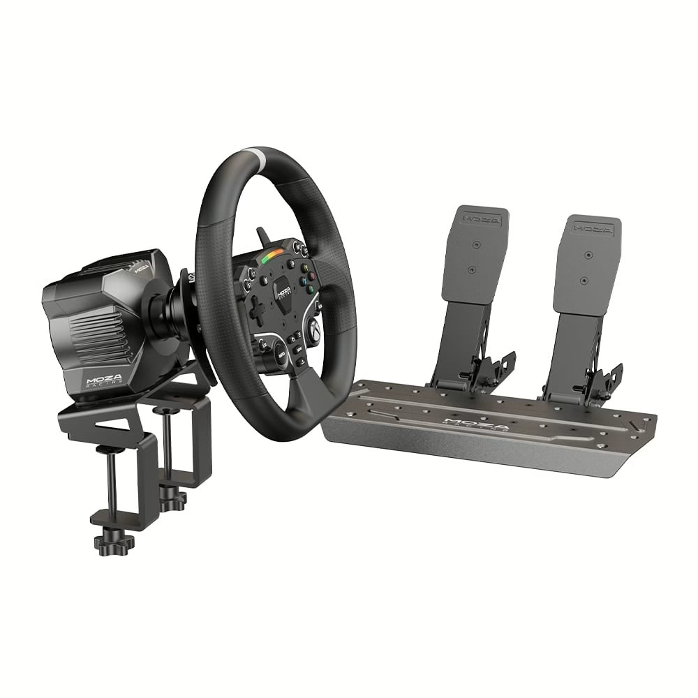 MOZA R3 Racing Wheel and Pedals Bundle for Xbox