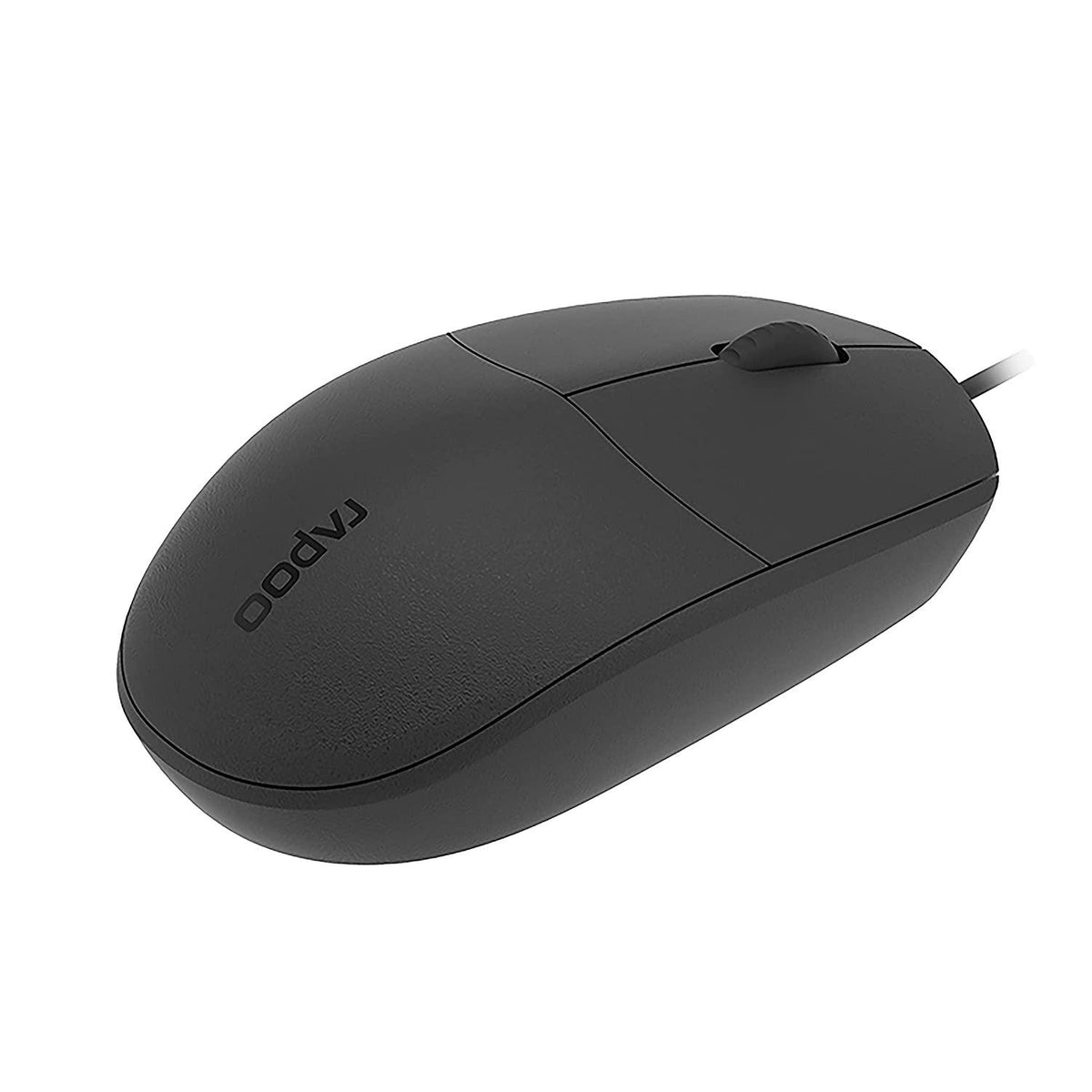 RAPOO N200 Wired Optical Mouse – TechCure India