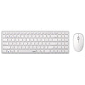 RAPOO 9300M Multi Mode Wireless Keyboard and Mouse Combo (White) – TechCure India