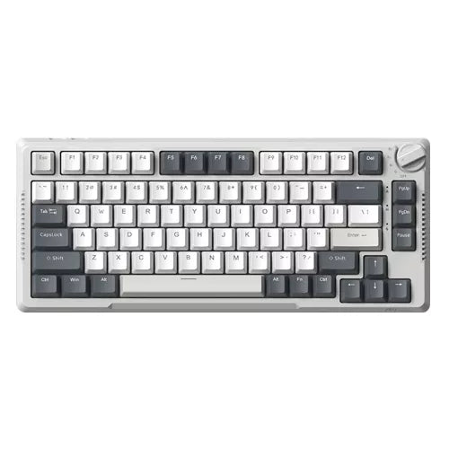 RK ROYAL KLUDGE H81 Hot Swappable Mechanical Keyboard White Night Brown Switch – TechCure India