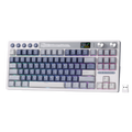 ROYAL KLUDGE RK M87 75% RGB Mechanical Wireless + Bluetooth Gaming Keyboard ( Blue ) ( Tactile Beige Switch )