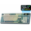 ROYAL KLUDGE RK S98 Full Size RGB Mechanical Wireless Gaming Keyboard ( Light Cloud ) ( RK Brown Switch )