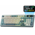 ROYAL KLUDGE RK S98 Full Size RGB Mechanical Wireless Gaming Keyboard ( Light Cloud ) ( RK Brown Switch ) – TechCure India