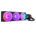 NZXT Kraken Elite 420 RGB 420mm All in One Liquid CPU Cooling Kit (Black) – TechCure India