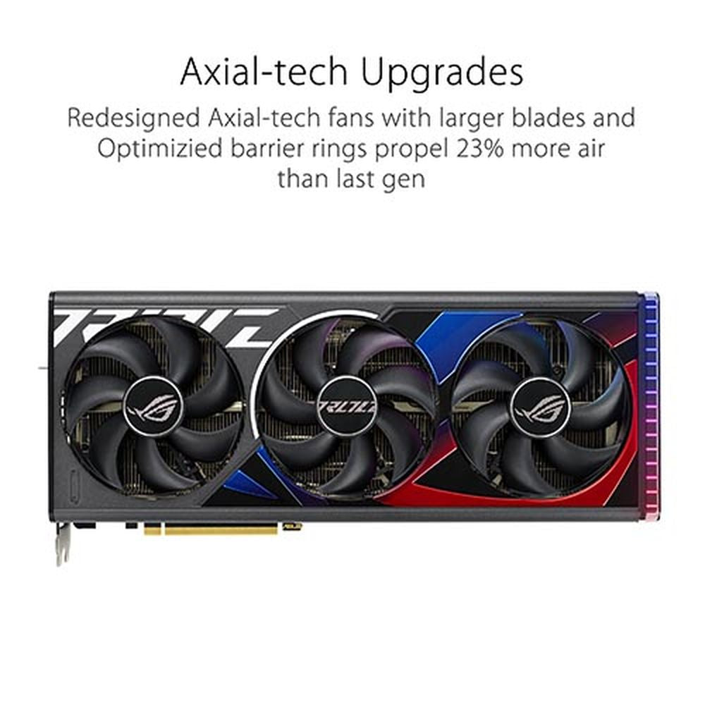 ASUS ROG Strix Geforce RTX 4080 Super OC Edition 16GB NVIDIA Graphics Card - 2