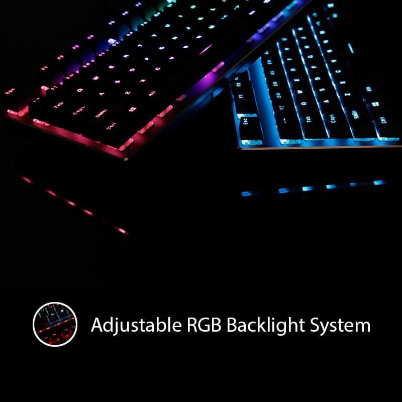 RAPOO V700 RGB MECHANICAL GAMING KEYBOARD – TechCure India