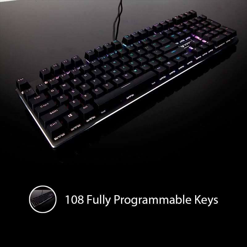 RAPOO V700 RGB MECHANICAL GAMING KEYBOARD – TechCure India
