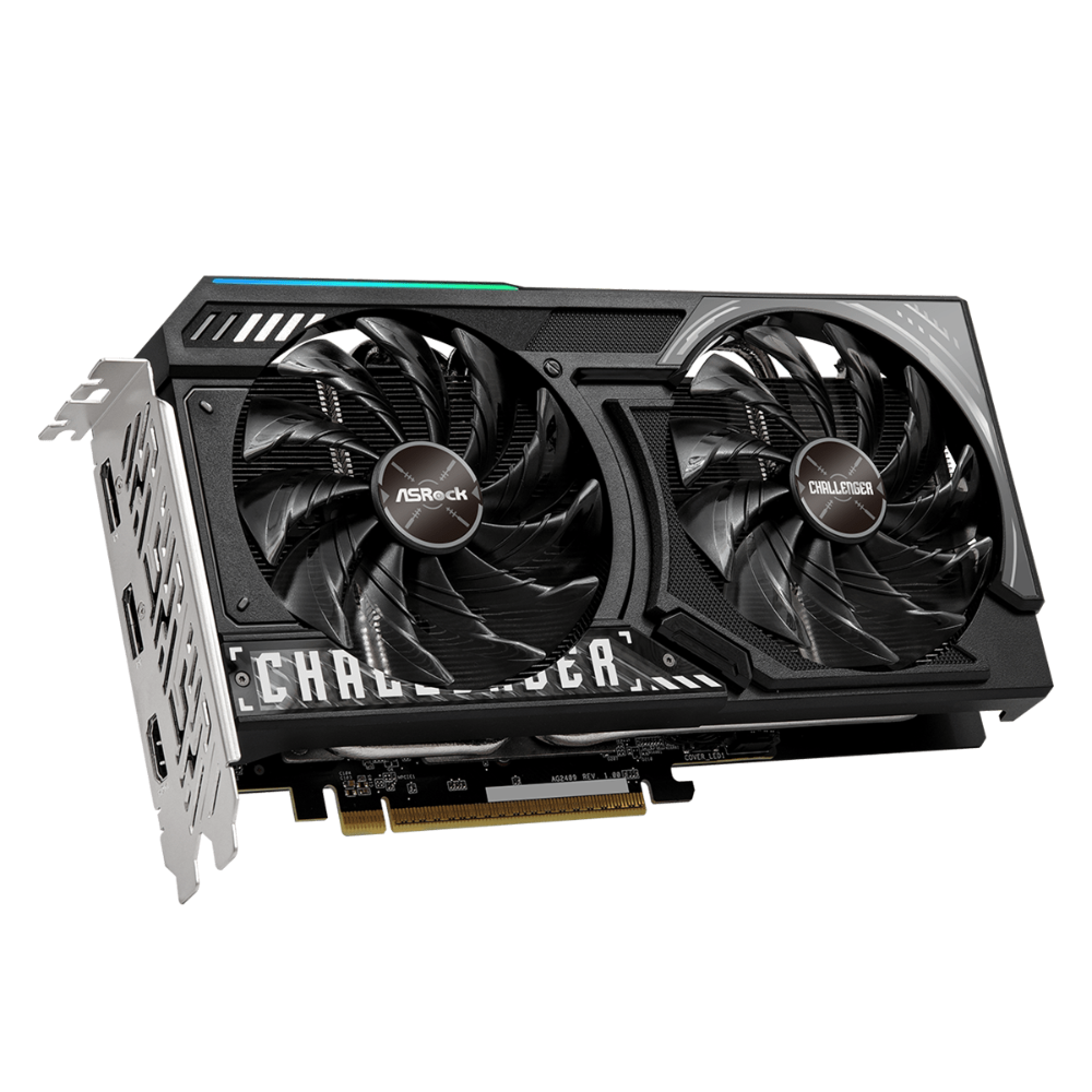 ASROCK Radeon RX 9060 XT Challenger OC 8GB AMD Graphic Card - 4