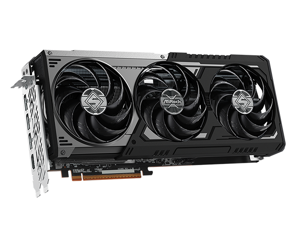 ASRock Radeon RX 9070 GRE Steel Legend Dark 12GB OC Graphics Card – TechCure India