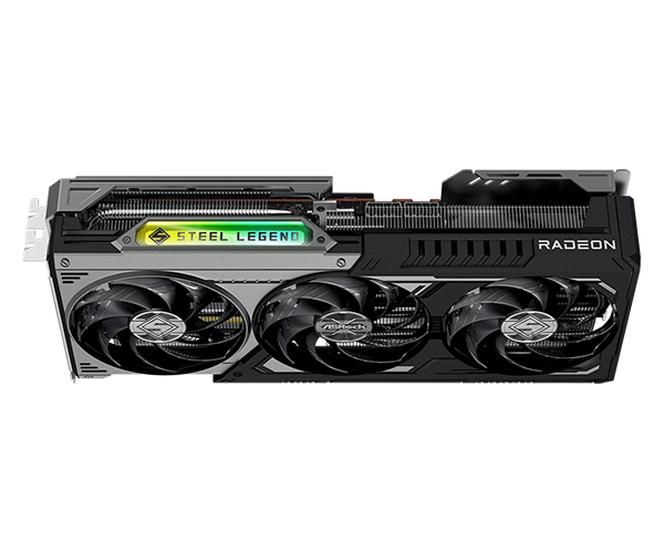 ASRock Radeon RX 9070 GRE Steel Legend Dark 12GB OC Graphics Card – TechCure India