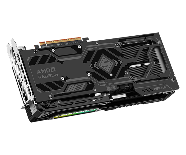 ASRock Radeon RX 9070 GRE Steel Legend Dark 12GB OC Graphics Card – TechCure India