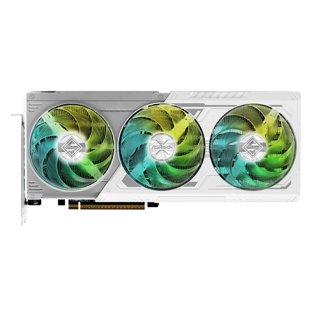 ASROCK Radeon RX 9070 Steel Legend OC 16GB AMD Graphic Card - 3
