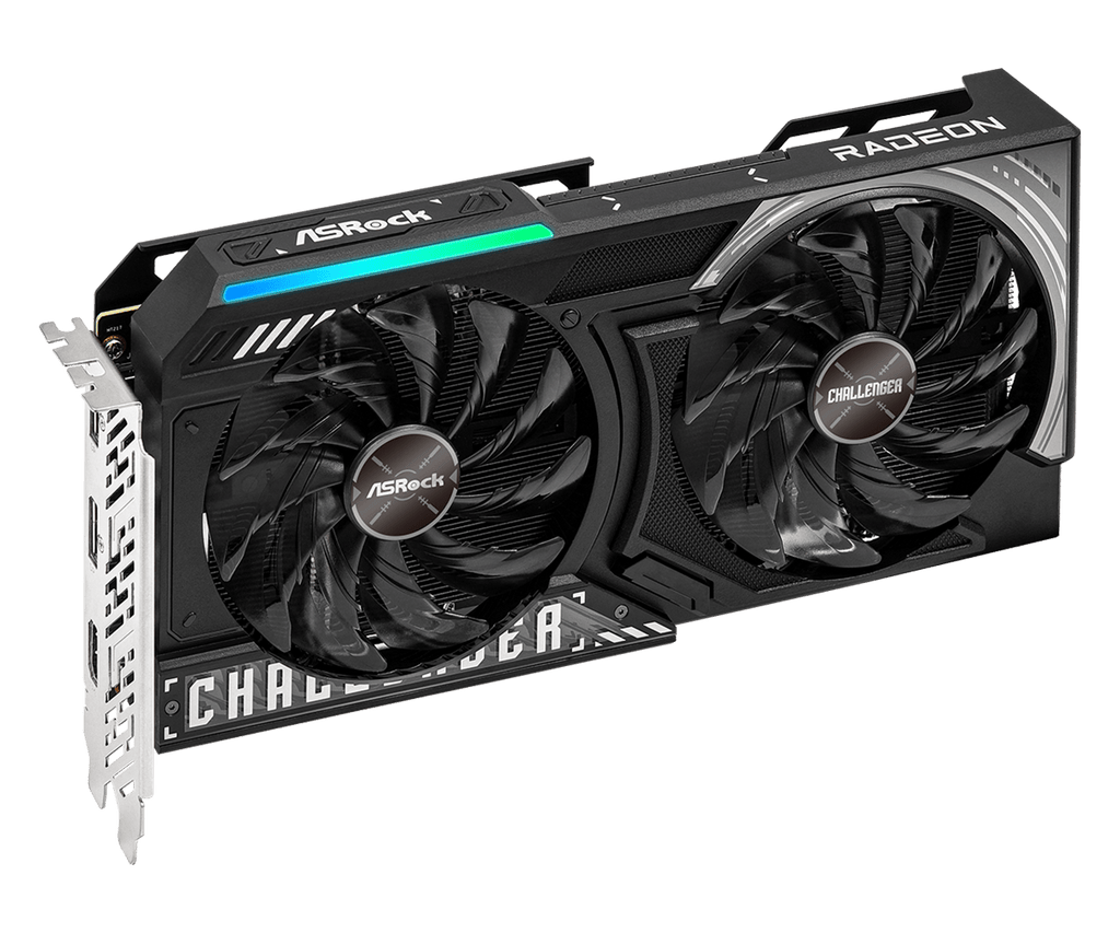 ASROCK AMD RADEON RX 9060 XT CHALLENGER 16GB OC GRAPHIC CARD – TechCure India
