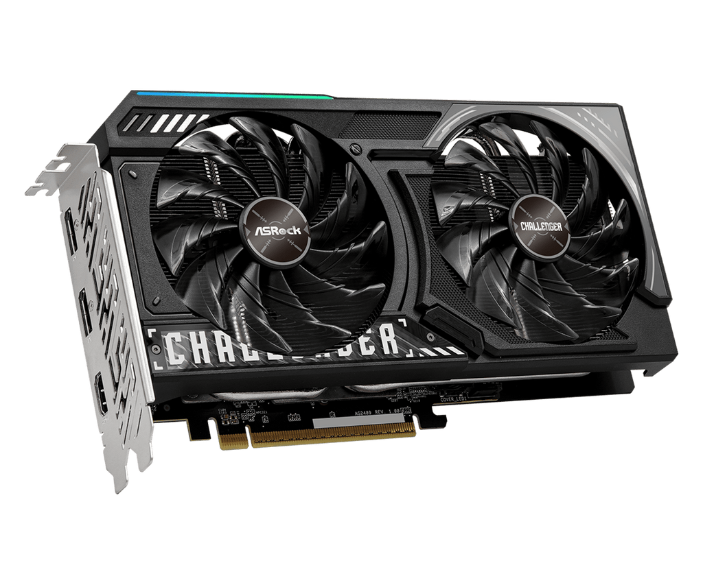 ASROCK AMD RADEON RX 9060 XT CHALLENGER 16GB OC GRAPHIC CARD – TechCure India