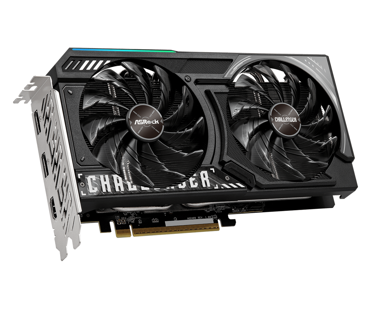 ASROCK AMD RADEON RX 9060 XT CHALLENGER 16GB OC GRAPHIC CARD – TechCure India