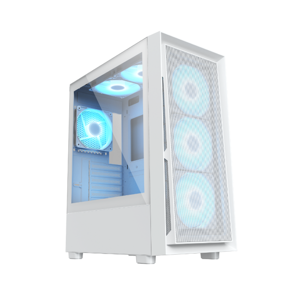 Coconut Rampage 3000D Gaming Cabinet White – TechCure India