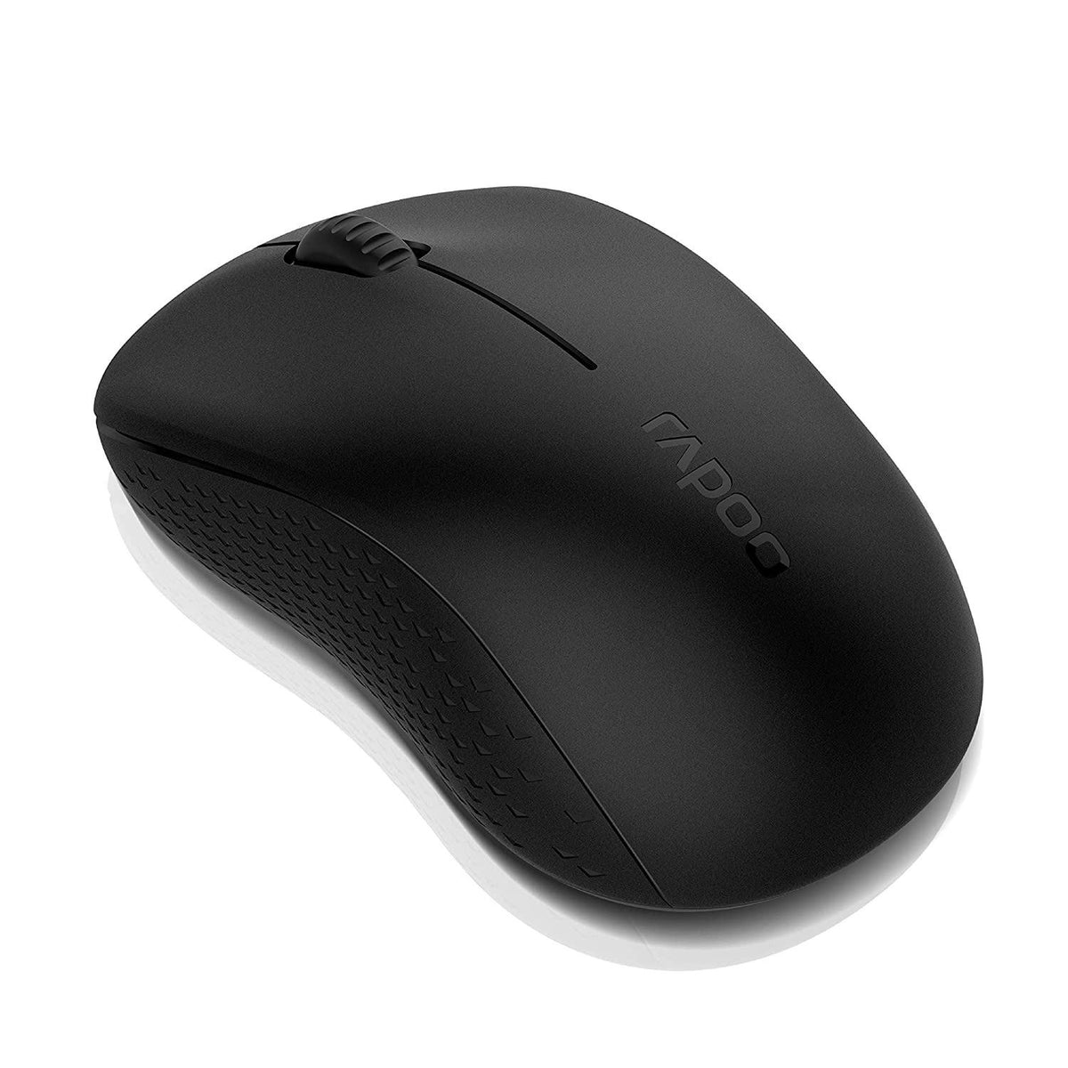 RAPOO M20 Wireless Mouse, 2.4 GHz with USB Nano Receiver, Optical Tracking, Ambidextrous, PC/Mac/Laptop - Black – TechCure India