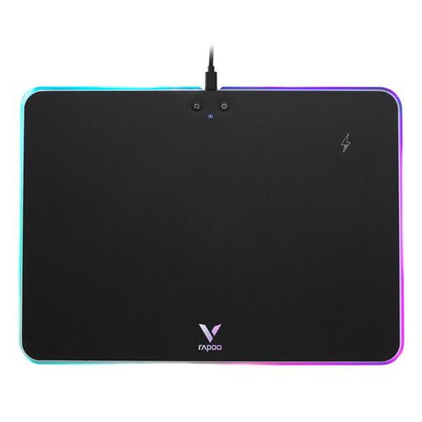 Rapoo V10 Wireless Charging Mouse Pad (Black) – TechCure India
