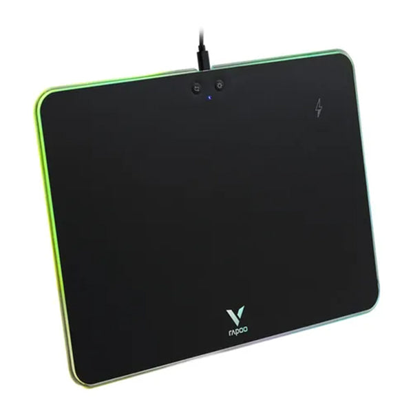 Rapoo V10 Wireless Charging Mouse Pad (Black) – TechCure India