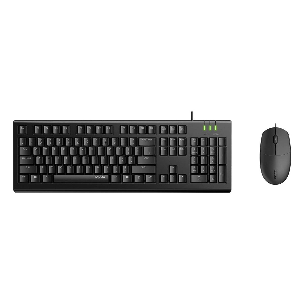 Rapoo X125S Wired Keyboard and Mouse Combo – TechCure India