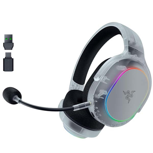 Razer Barracuda X Chroma RGB Wireless Gaming Headphone (Phantom White) – TechCure India
