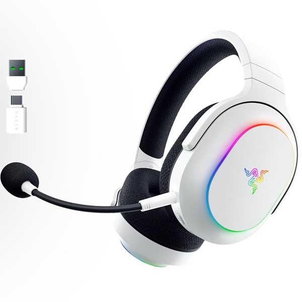 Razer Barracuda X Chroma Wireless Multi-Platform Gaming Headset (White) – TechCure India