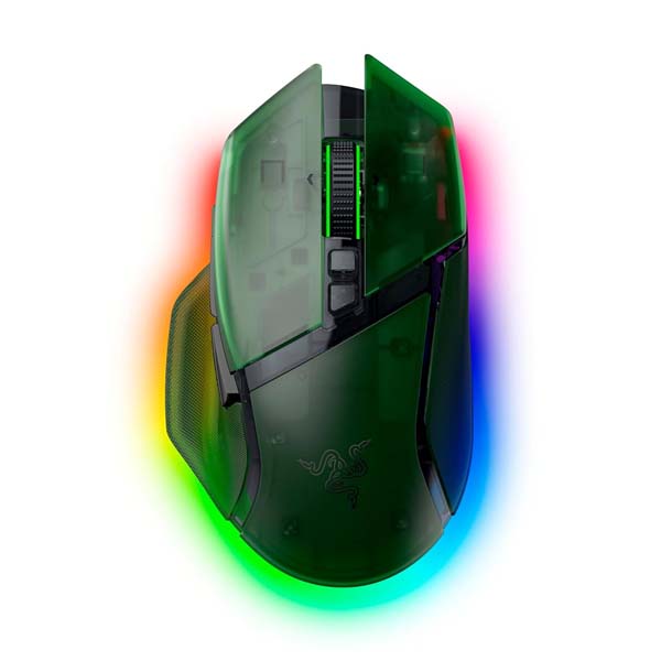 Razer Basilisk V3 Pro 35K Wireless Gaming Mouse (Phantom Green) – TechCure India