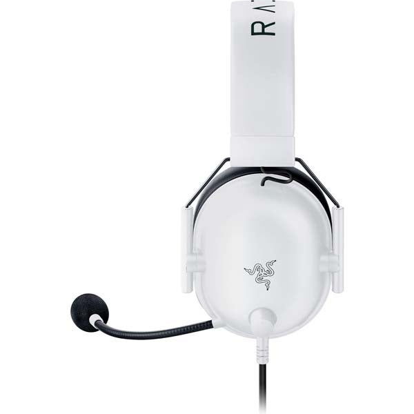 Razer BlackShark V2 X PlayStation Gaming Headset: 50mm Drivers - Cardioid Mic - Lightweight - Comfortable, Noise Isolating Earcups - for PS5, Xbox Series X, PC, Switch via 3.5 mm Audio Jack - White – TechCure India