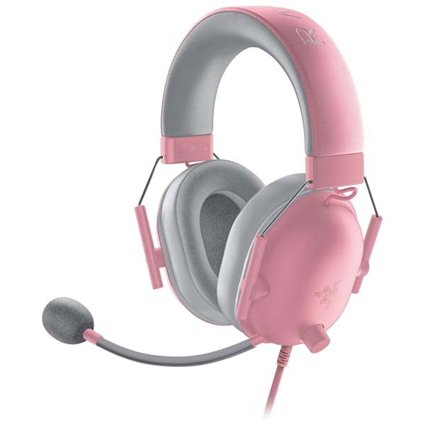 Razer BlackShark V2 X Xbox Gaming Headset: 50mm Drivers - Cardioid Mic - Lightweight - Comfortable Noise Isolating Earcups - for Xbox Series X, Series S, PS5, PC, Switch via 3.5mm Jack - Quartz Pink – TechCure India