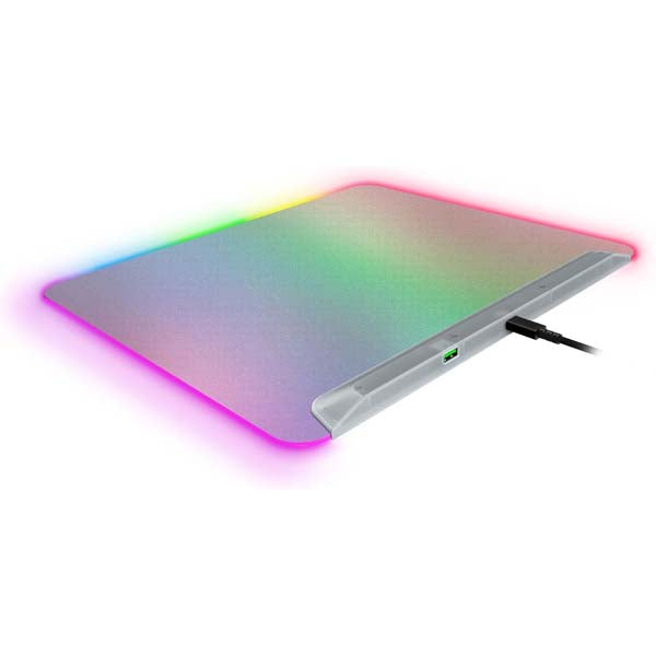 Razer Firefly V2 Pro Fully Illuminated RGB Gaming Mouse Mat (Phantom White Edition) – TechCure India