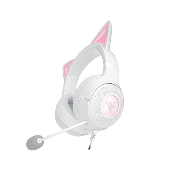 Razer Kraken Kitty V2 Wired RGB Headset (White Edition) – TechCure India