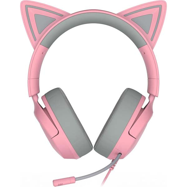 Razer Kraken Kitty V3 X Wired Gaming Headphone (Quartz Pink) – TechCure India
