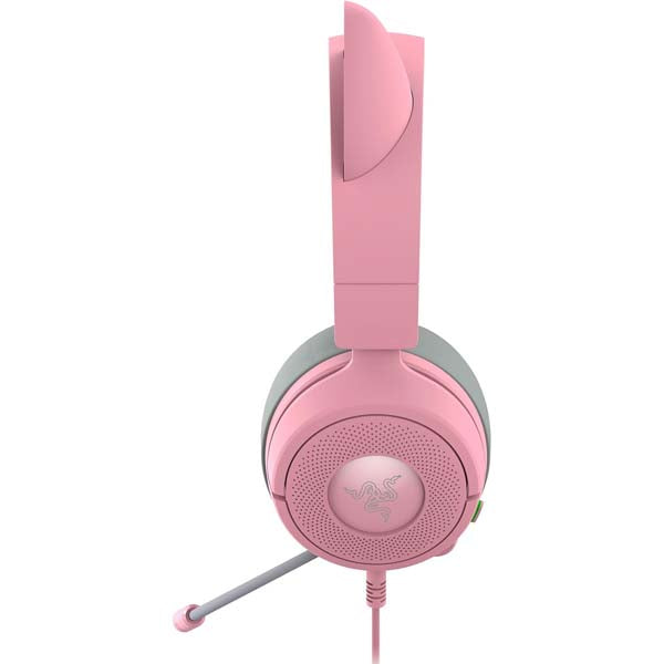Razer Kraken Kitty V3 X Wired Gaming Headphone (Quartz Pink) – TechCure India