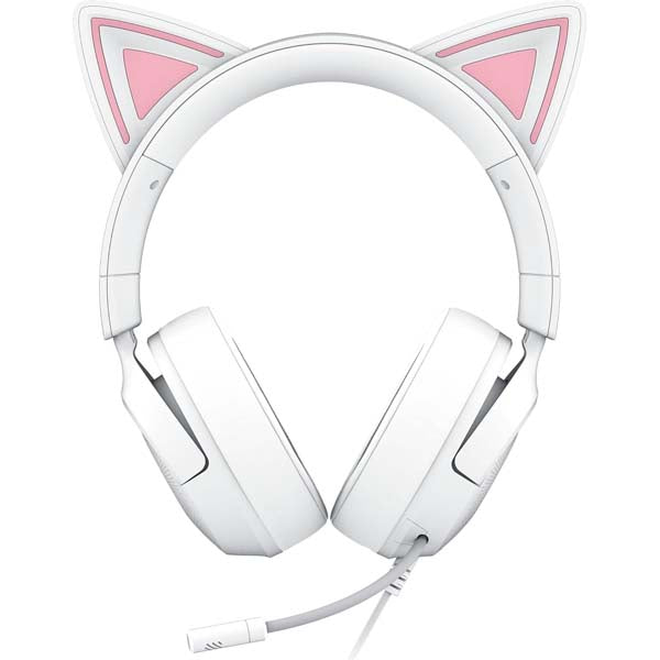 Razer Kraken Kitty V3 X Wired Gaming Headphone (White) – TechCure India