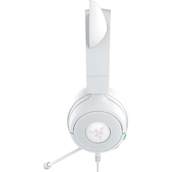 Razer Kraken Kitty V3 X Wired Gaming Headphone (White) – TechCure India