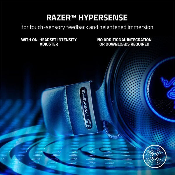 Razer Kraken V3 Pro HyperSense RGB Gaming Headset (Black) – TechCure India
