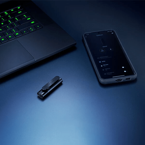 Razer Seiren Bluetooth Streaming Microphone (Black) – TechCure India