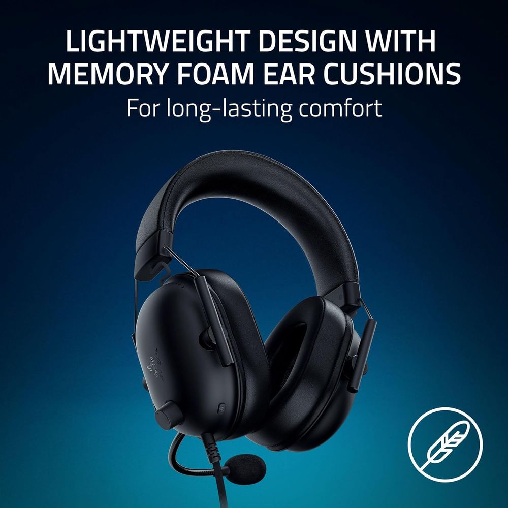 RAZER BlackShark V2 X Wired 3.5mm Jack Gaming Headphone (Black) (PlayStation) (RZ04-03241000-R3UA) - 3
