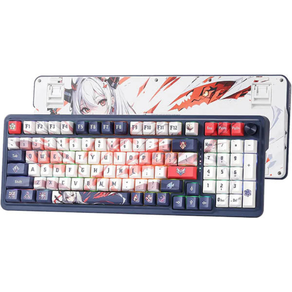 REDRAGON Eisa K686 Pro 96% Mechanical Wireless Gaming Keyboard ( Blue ) ( Hi-Fi Linear Switch ) – TechCure India