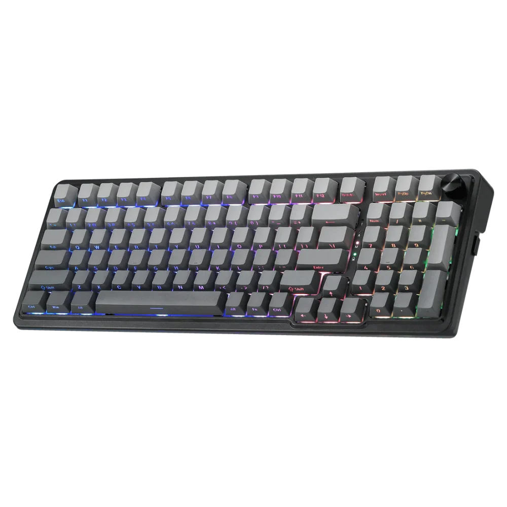 REDRAGON Eisa K686 Pro 96% Mechanical RGB Wireless Gaming Keyboard ( Concrete Jungle ) ( Custom Linear Switch ) – TechCure India