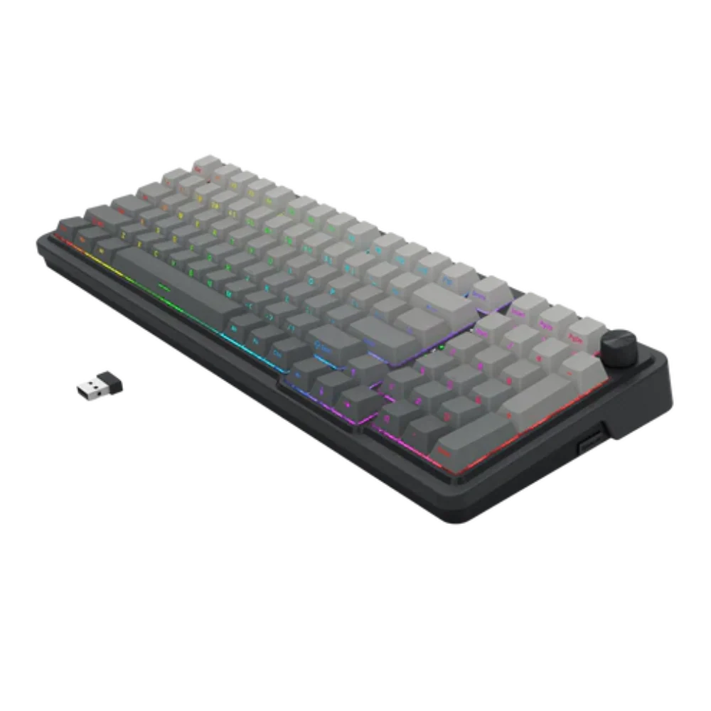 REDRAGON Eisa K686 Pro 96% Mechanical RGB Wireless Gaming Keyboard ( Concrete Jungle ) ( Custom Linear Switch ) – TechCure India
