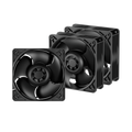 ARCTIC S12038-8K 120mm Non-RGB Server Cabinet Fan ( Black ) ( Triple Pack ) – TechCure India