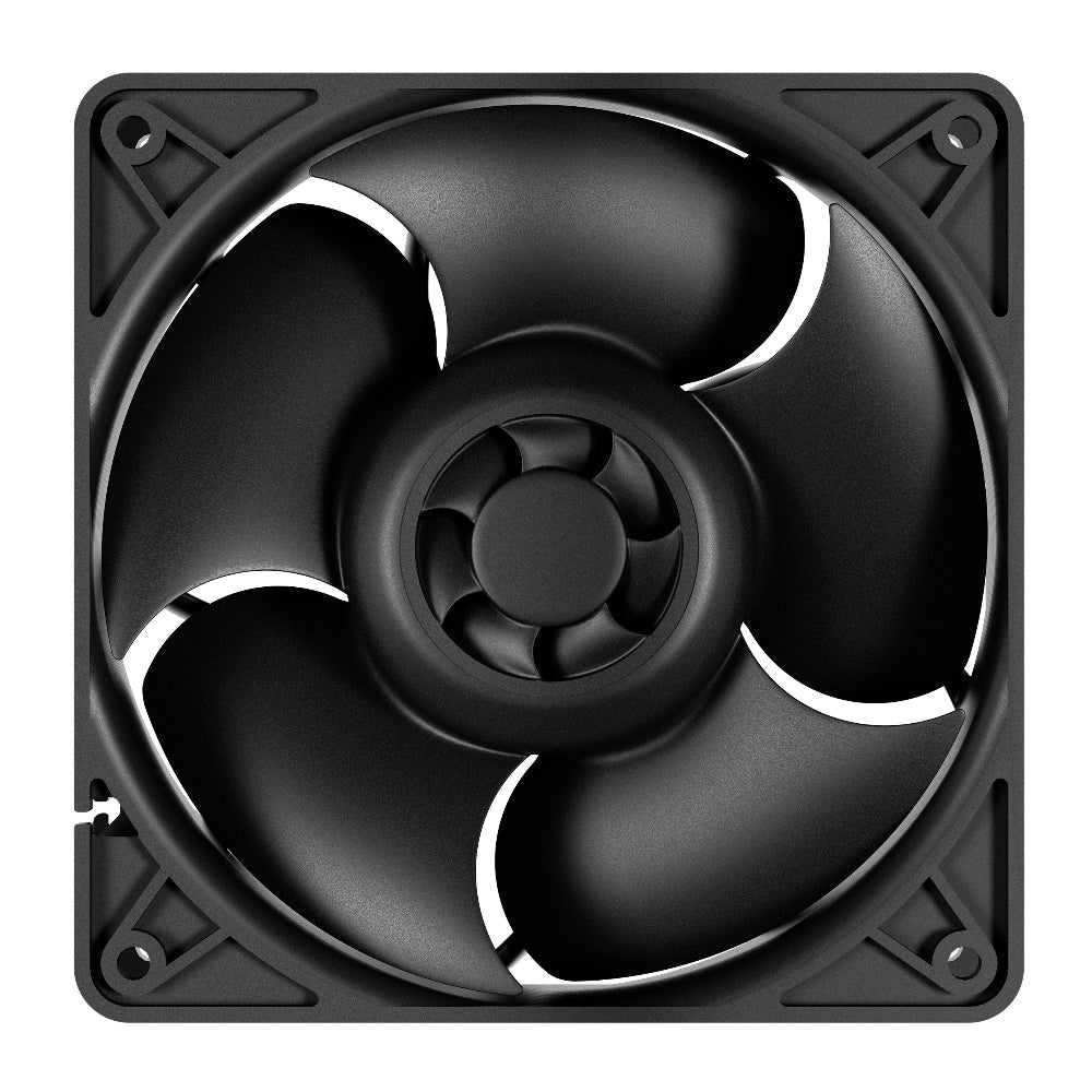 ARCTIC S12038-8K 120mm Non-RGB Server Cabinet Fan ( Black ) ( Triple Pack ) – TechCure India