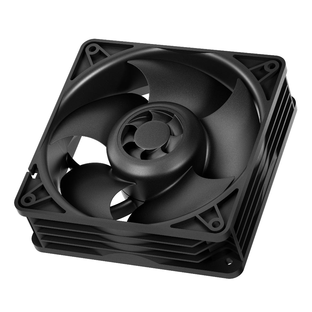 ARCTIC S12038-8K 120mm Non-RGB Server Cabinet Fan ( Black ) ( Triple Pack ) – TechCure India