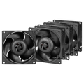 ARCTIC S8038-10K 80mm Non-RGB Server Cabinet Fan ( Black ) ( Four Pack ) – TechCure India