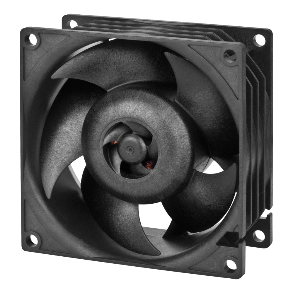 ARCTIC S8038-7K 80mm Non-RGB Server Cabinet Fan ( Black ) ( Four Pack ) – TechCure India