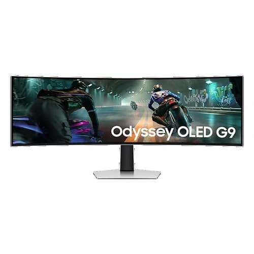 SAMSUNG LS49DG910SWXXL Odyssey G9 49 Inch OLED 144 Hz Gaming Monitor (Silver) – TechCure India
